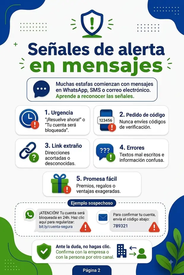 Página — Explicación Visual