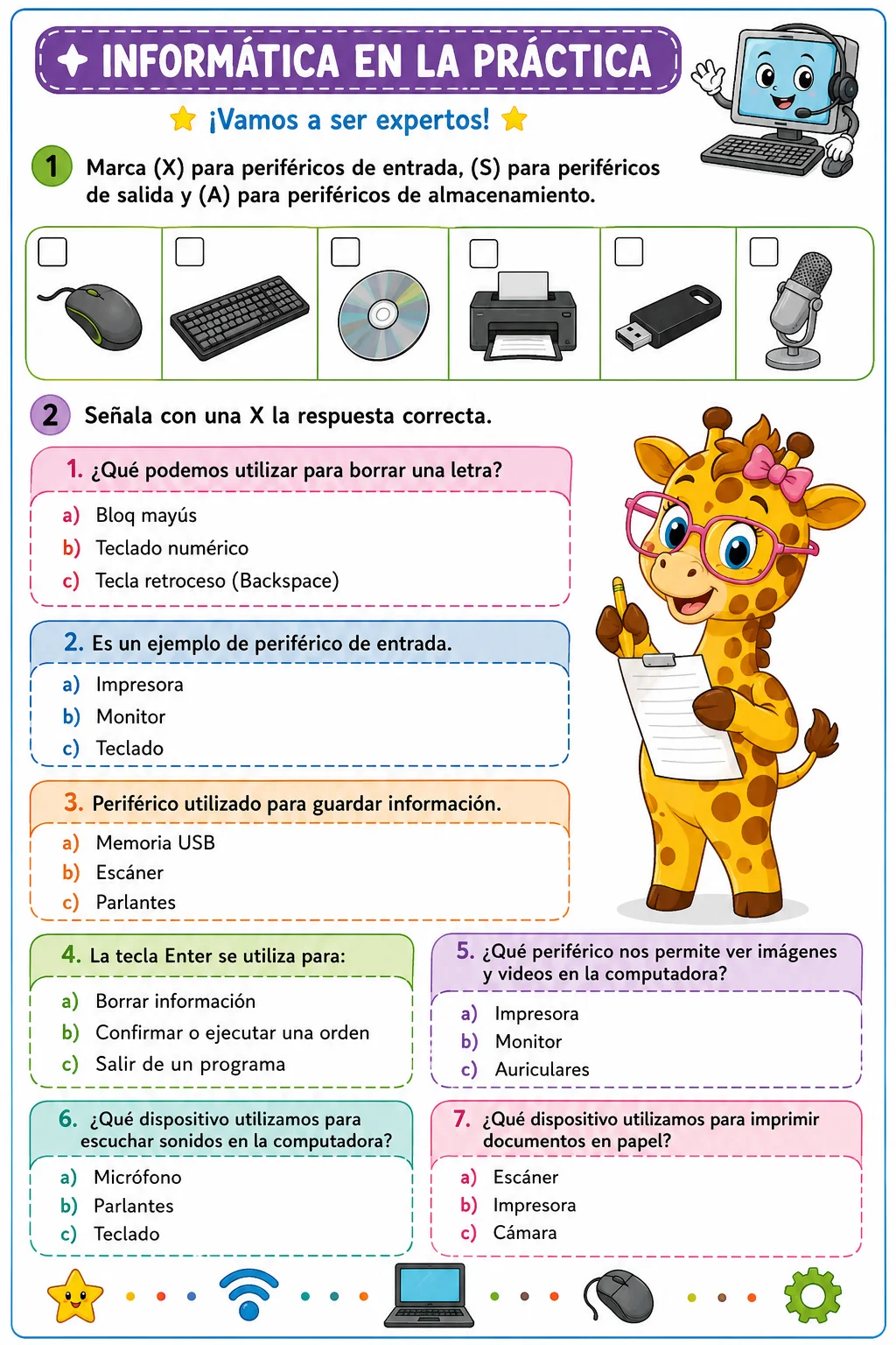 Actividad Infantil — Informática en la Práctica